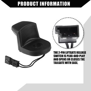 Interrupteur de vitre arrière BMW, clé de hayon 61319200673 pour E46 E61 E91, pièce de rechange pour coffre - Product Image 3