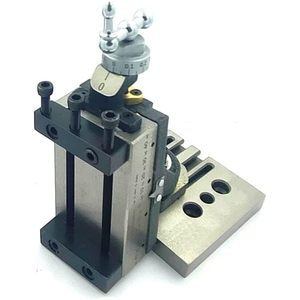 Base de glissière de fraisage verticale miniature brevetée, montage direct assorti, 7 x 14, type pivotant pour tour, moteur MT4 - Product Image 2