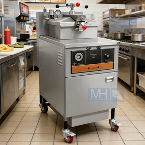 Freidora Eléctrica a Presión Comercial Estilo <span class=keywords><strong>KFC</strong></span> de 25L para <span class=keywords><strong>Pollo</strong></span>, Modelo 2026, Más Económica - Product Image 1