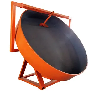 Organic Fertilizer Ball Shape Granulator Pellet machine disk Disc Pan Granulator