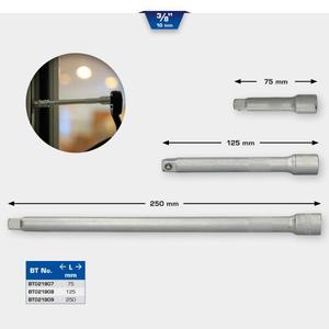 OUTILS BRILLANTS-BT021907 Extension 3/8 ''-EAN 4042146775837 ACCESSOIRES CLÉ À DOUILLE 3/8" - Product Image 2