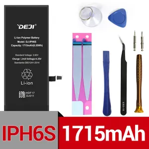 DEJI A1633 A1688 A1700 החלפת טלפון סוללה עבור bateria iphone 6S הדיגיטלי