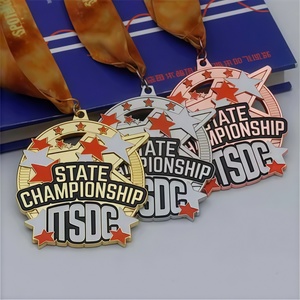 Médaille de récompense en alliage de zinc de haute qualité avec relief 3D personnalisé pour les compétitions sportives, les marathons et les championnats - Product Image 4