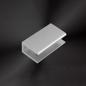 Korosi antikarat lemari perangkat keras pemegang fitting kaca klem persegi konektor rak mendukung - Product Image 4