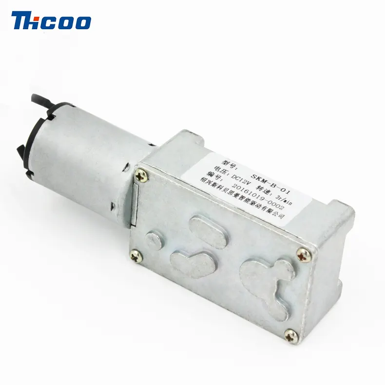 12v DC Elettrico Micro Ingranaggio a vite senza fine Motore Mini Motore A Basso numero di giri Spazzola Riduttore Del Motore con Gear Box Riduttore