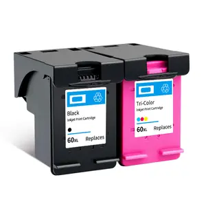 Gereviseerde 60XL 60 Xl Inkt Cartridge Voor H Photosmart C4795 C4680 D110a Deskjet F4480 F2430 D2530 D2680 D1660 D2660