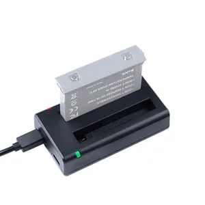 מפעל סיטונאי עבור Insta360 עם USB כבל & LED מחוון אור אחד X2 USB הכפול סוללות מטען