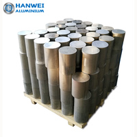 Batang Aluminium Hanwei 5A05 Tahan Korosi Kelas Kelautan, Dipoles, Ekstrusi, Kemampuan Pengelasan Sangat Baik, Kekuatan Sedang untuk