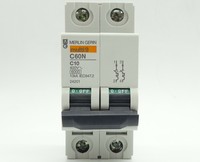 Plc 4x Circuit Breaker C60n C 10a 2 Pole for Warranty Product