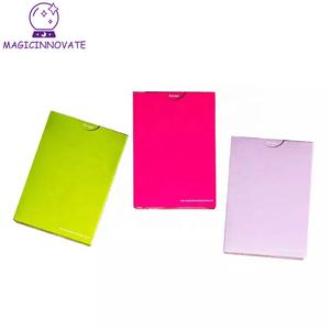 Cartas de póker de papel de <span class=keywords><strong>Casino</strong></span>, caja de colores impermeable, cartas de juego de mesa de póker, regalo creativo - Product Image 1