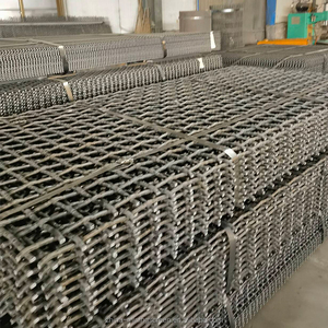 High Quality Customized Lianfa LF006 65Mn Double Crimped Wire Woven Vibrating Screen Mesh Plain Weave for Mine and Quarry Use - Product Image 1