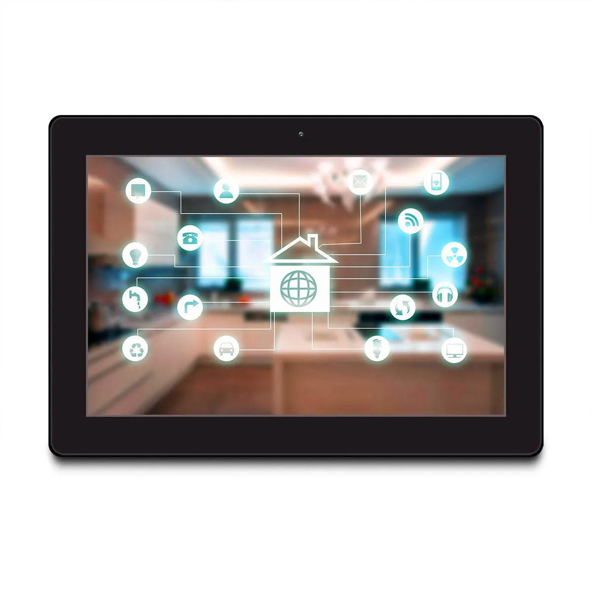 10 "duvara monte Led toplantı endüstriyel Tablet bilgisayar 10 inç Android 10.0 Wifi Poe Nfc Rj 45 Tablet