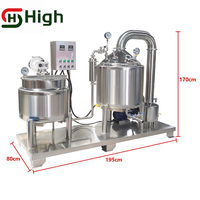 Machine professionnelle de concentration de miel à grande capacité, à haut rendement, à faible perte, réduisant l'humidité, par évaporation et déshydratation