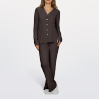 Pyjama pour femmes en modal Lenzing de qualité supérieure, ensemble de vêtements de nuit doux et confortables, vêtements de nuit pour femmes, pyjama respirant