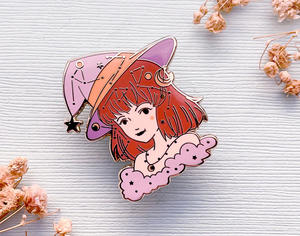 Özelleştirilebilir pirinç Metal yumuşak emaye iğne yeni tasarım filmi ve televizyon Drama aktör rozeti serigraf baskı - Product Image 1