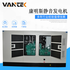 Jiangsu 96kW <b>Silent</b> Diesel <b>Generator</b> 230/400V 50Hz Automatic Voltage Regulation Containerized Engine Set - Product Image 5