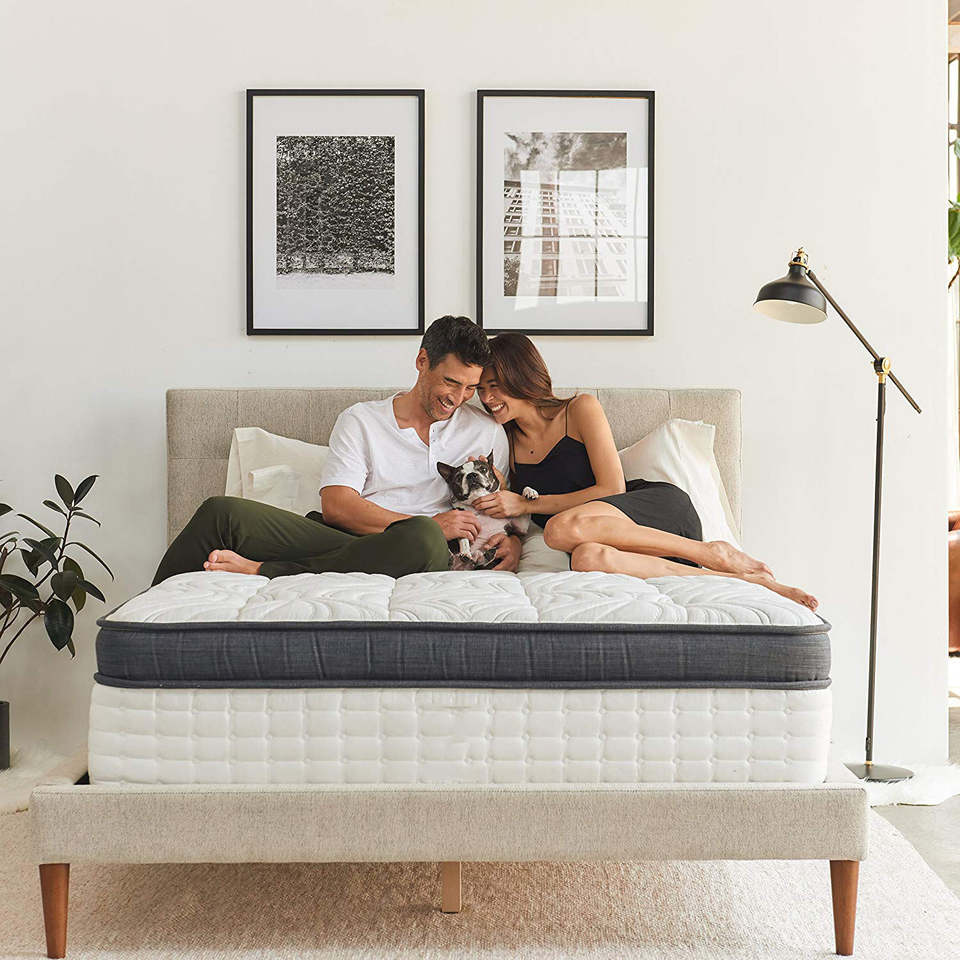 Ergonomic Design with Memory Foam and Pocket Spring Comfort High ...