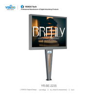 Écran LED couleur P4 de 4m x 3m pour affichage publicitaire extérieur, panneau d'affichage numérique