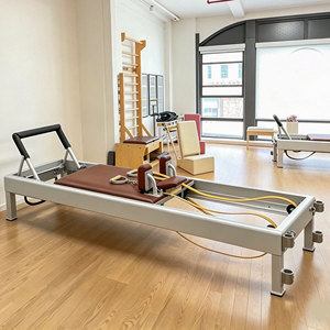 Classic Universal <strong>Pilates</strong> Reformer in Aluminum Commercial <strong>Pilates</strong> Studio Reformer <strong>Machine</strong> Professional - Product Image 1