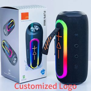 X919 Flip 6 Max Portable Blue Tooth 5.3 Wireless <b>Speaker</b> Rgb Led Lighting Usb Aux Multifunctional Fm Radio Clear Sound Outdoor U - Product Image 2
