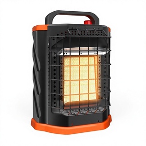 <span class=keywords><strong>Chauffage</strong></span> au propane portable moderne en acier Fitfirst GH021 9000 BTU pour extérieur, camping, 2 réglages <span class=keywords><strong>de</strong></span> chaleur, anti-renversement/ODS - Product Image 1