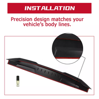 Pour Dodge Ram 1500 2500 3500 2009-2021, couvercle de spoiler de hayon de camion