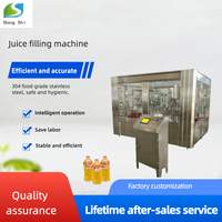 Machine de remplissage automatique de jus, ligne de production de jus de raisin, équipement de mise en bouteille à chaud pour boissons, ligne de traitement de jus de fruits