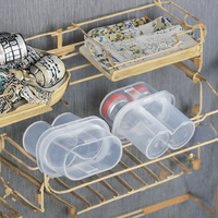 Boîtes en plastique de 3 ml en gros, étui de stockage stérile pour flacons à 2 pièces, flacon de vaccin en gros, support de peptides en plastique en gros
