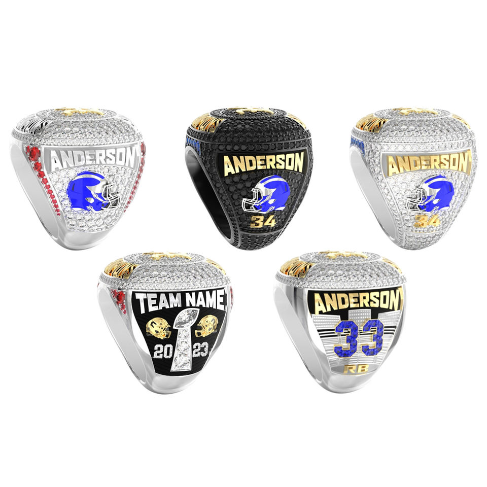 High Quality Custom Championship Rings for Football Baseball ...