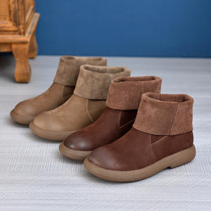 2024 femmes automne à semelles souples en cuir chaussures habillées nouveau Style collège et rétro forêt Style tout match plat à lacets décontracté célibataires - Product Image 6