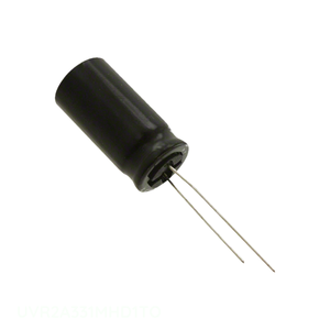 Condensateur à traversée de canal UVR2A331MHD1TO, en aluminium, 330 µF, 20 %, 100 V, radial, 330 µF - Product Image 1