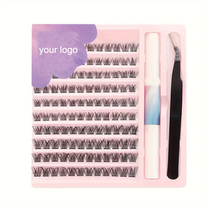 Expédition rapide, <span class=keywords><strong>cils</strong></span> en cluster DIY, stock en entrepôt US/UE, <span class=keywords><strong>cils</strong></span> individuels, livraison en 3 à 7 jours, pas d'attente douanière - Product Image 3