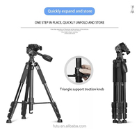 Mini trépied flexible en alliage d'aluminium pour appareil photo, téléphone, projecteur – Idéal pour la photographie vidéo en voyage et support d'éclairage