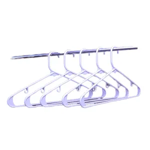 Plastic t shirt hangers for cloths skirt pants space saving coat hanger plastic clothes hangers