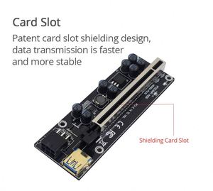รุ่นล่าสุด PCI PCIE การ์ด <span class=keywords><strong>Riser</strong></span> 009s <span class=keywords><strong>Plus</strong></span> <span class=keywords><strong>Riser</strong></span> PCIE x16 6Pin USB 3.0 สาย Mo-lex อะแดปเตอร์ <span class=keywords><strong>VER009S</strong></span> <span class=keywords><strong>Plus</strong></span> - Product Image 3