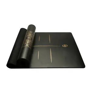 Pu Waterdicht Natuurlijke Rubber Yoga Mat Nieuw 2022 Groothandel Eco Custom Zeefdruk