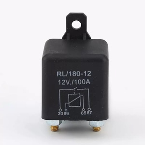 Relé de Arranque RL/180 100A para Automóvil, Relé de <span class=keywords><strong>Precalentamiento</strong></span> a Prueba de Polvo y Agua, Relé de Arranque Electromagnético de CC - Product Image 3