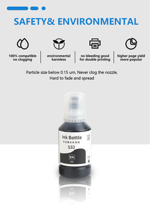 Encre Amida compatible avec l'imprimante Epson <span class=keywords><strong>EcoTank</strong></span> M1170/<span class=keywords><strong>M2170</strong></span>/3170/WorkForce ST-M1000/M3000 532 Encre pigmentée - Product Image 2