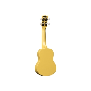 Guitares EKO - Uku Yellow en Agathis avec manche en acajou, finitions en polyuréthane coloré, touche en polyuréthane. - Product Image 4