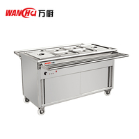 DUBAI Restaurant & Hotel Buffet Servierwärmer aus Edelstahl, Bain-Marie-Wärmebehälter für Speisen, Fabrikfertigung