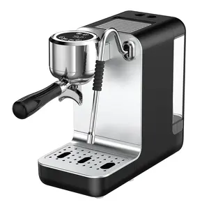 Mesin pembuat kopi otomatis multifungsi, penggiling kopi bawaan dengan pengatur waktu yang dapat diprogram