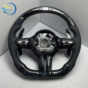 <span class=keywords><strong>Volante</strong></span> LED de Fibra de Carbono Forjado de Calidad OEM para BMW Serie F E46 M3 X5 E53 E63 X1 E84 E61 <span class=keywords><strong>E34</strong></span> E60 M5 E43 328i E90 E83 - Product Image 5