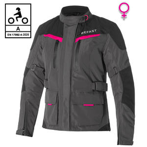 Chaqueta Befast BABYLON Lady CE mujer Negro Gris L - Product Image 1