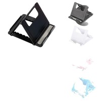 Support de téléphone pliable réglable en plastique, support de bureau universel pour smartphones et tablettes