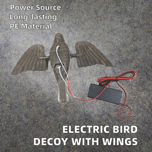 Richiamo Elettrico per Uccelli <span class=keywords><strong>con</strong></span> <span class=keywords><strong>Ali</strong></span> e Coda in PE, Stile Retrò, Resistente per Scopi di Caccia - Product Image 2