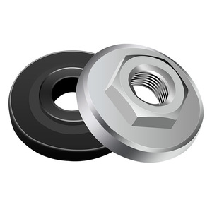 Fuxin Angle Grinder Pressure Plate 100mm Carbon Fiber Resin Hex Nut Clamping Plate For Hand Grinder Accessories - Product Image 1