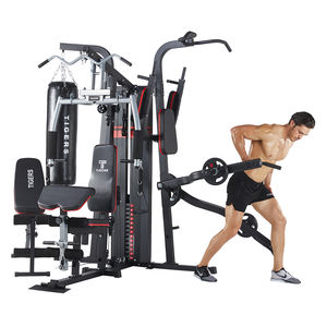 Ev çok spor salonu 4 istasyon çoklu spor ekipmanı çok fonksiyonlu istasyon Fitness eğitim makinesi - Product Image 3