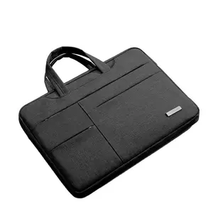 Borsa per Computer da lavoro in poliestere valigetta per Laptop borsa per viaggi d'affari ufficio uomini donne Custom 13/14/15/15.6 pollici impermeabile