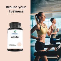 Capsules d'inositol |   99% Pur |   Soutien de l'humeur et du métabolisme : Capsules personnalisées d'inositol, berbérine et folate – Formule bien-être pour femmes