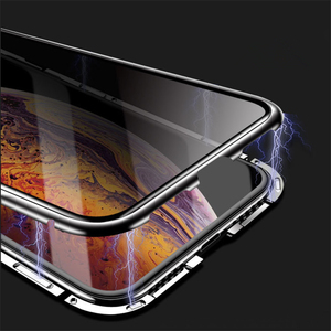 Nuova custodia per telefono Privacy in vetro temperato magnetico in metallo per <span class=keywords><strong>iphone</strong></span> <span class=keywords><strong>11</strong></span> <span class=keywords><strong>Cover</strong></span> <span class=keywords><strong>protettiva</strong></span> magnetica per <span class=keywords><strong>Iphone</strong></span> 13 12 - Product Image 5